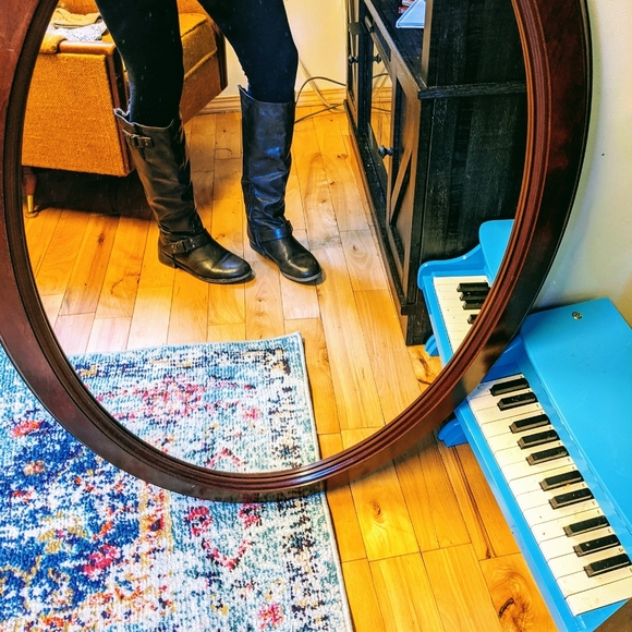 Xoxo brown slouchy boot - Picture 7 of 8